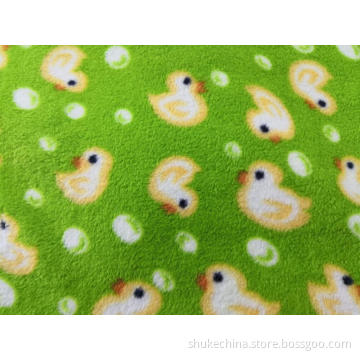 100% polyester polär fleece stickningstyg